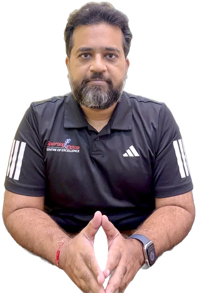 Rishabh Jaiswal, founder of Sporting Ethos